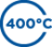 максимальная температура 400